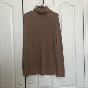 Cozy Brown Turtleneck Sweater (Box C)
